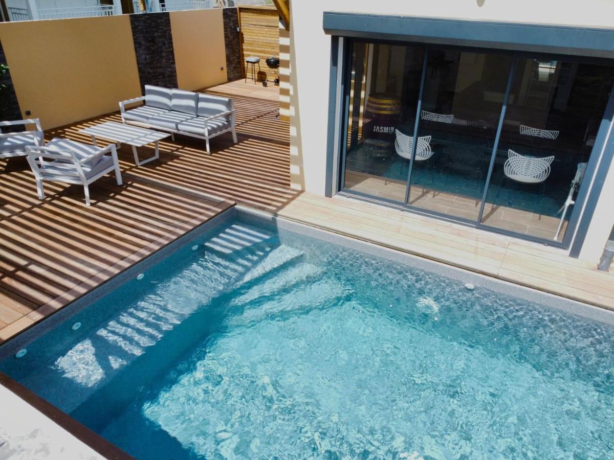 Villa Jasmin Standing Piscine Chauffee 4 Ch 9 Pers Baie Mahault Eksteriør billede