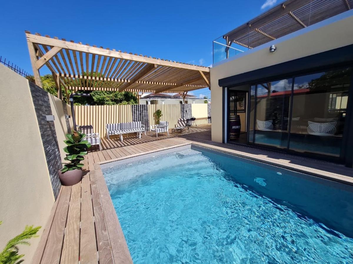 Villa Jasmin Standing Piscine Chauffee 4 Ch 9 Pers Baie Mahault Eksteriør billede